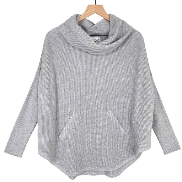 PLANET by Lauren G Sweaters - Planet by Lauren G Sweater One Size Loose Cowl Neck Knit Pullover Quiet Luxury